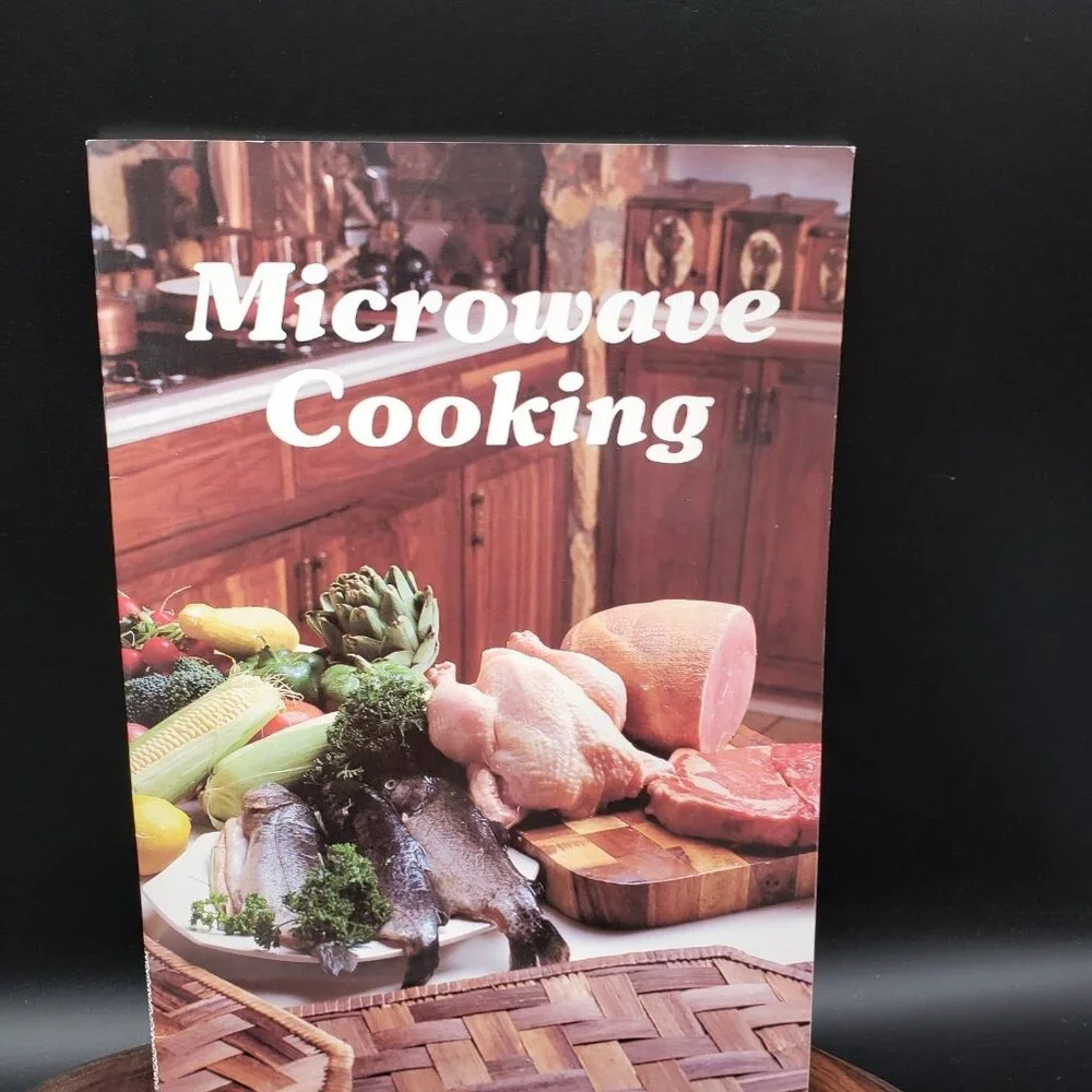 Vintage Microwave Cookbooks Lot of 3 Better Homes Campbell’s Emerson Retro 1970s